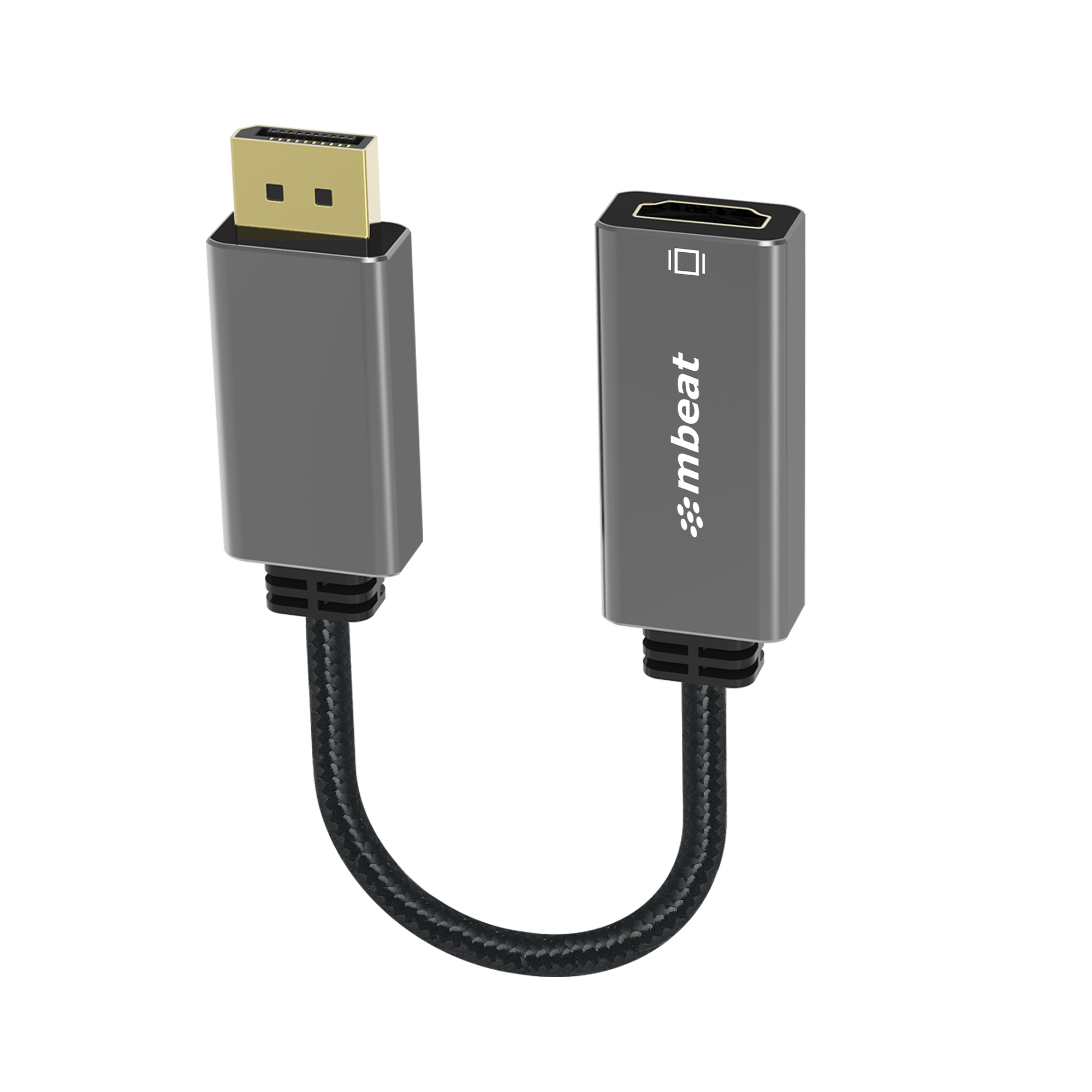 mbeat® Elite Display Port to HDMI Adapter - Converts