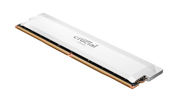 Crucial Pro 16GB (1x16GB) DDR5 UDIMM 6000MHz CL36 White Heat