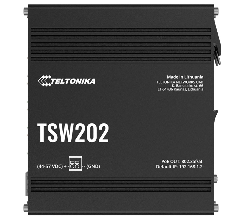 Teltonika TSW202 Managed PoE+ Ethernet Switch
