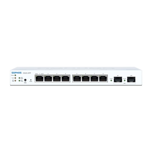 Sophos CS101-8FP Sophos Switch - 8 port with Full PoE