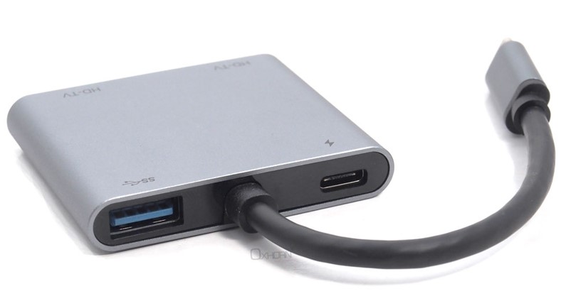 Oxhorn 4-in-1 USB-C to 2x HDMI 1xUSB3.0 1xUSB-C Charging