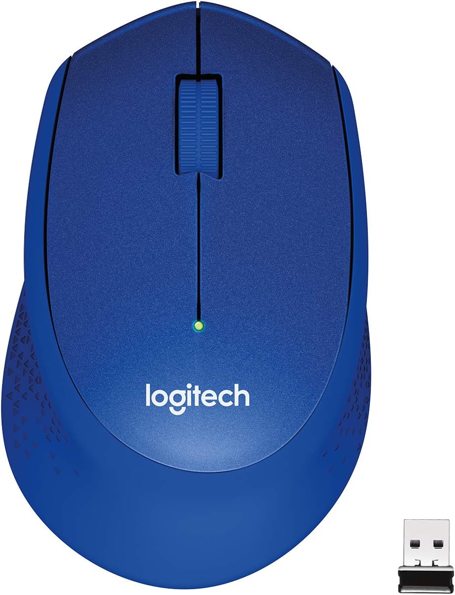 Logitech M331 SILENT PLUS Wireless Mouse Blue DPI (Min/Max)