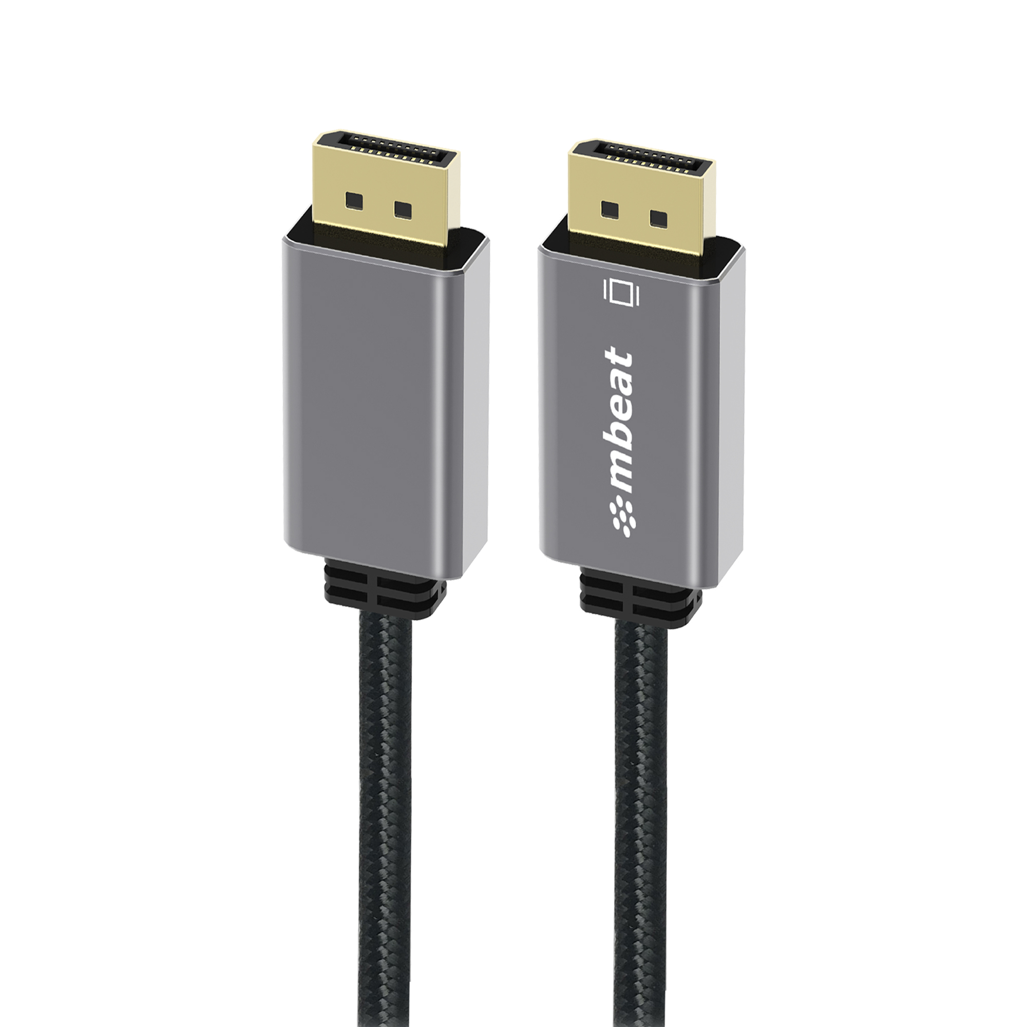 mbeat® Tough Link 1.8m Display Port Cable v1.4 - Connects