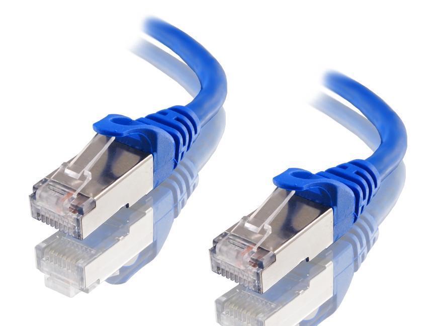 Astrotek CAT6A Shielded Ethernet Cable 2m Blue Color 10GbE