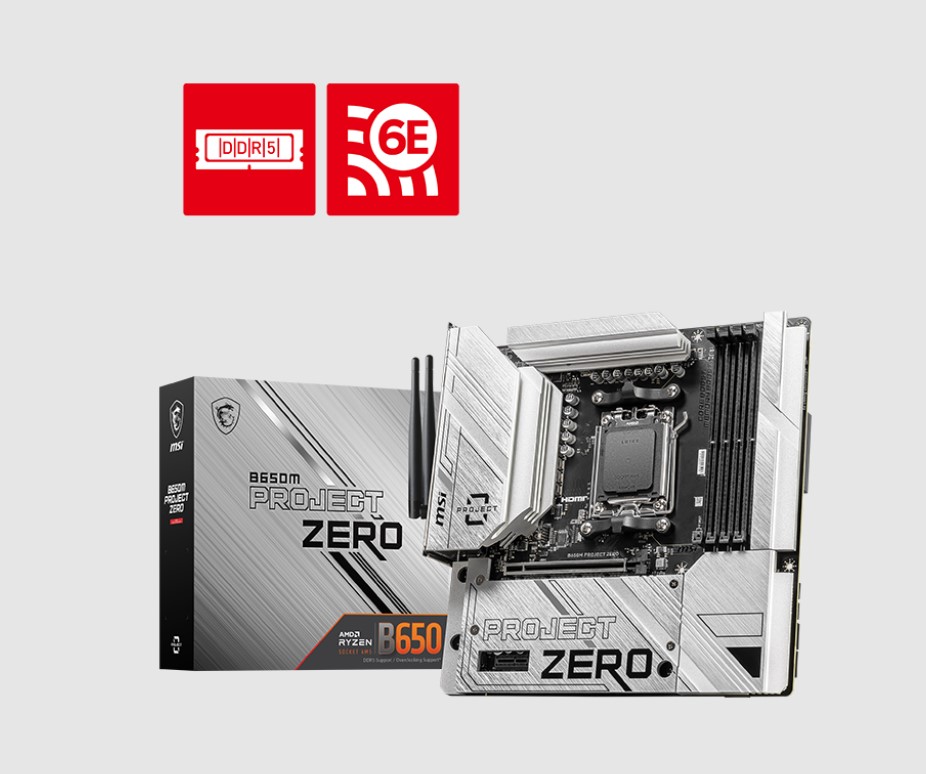 MSI B650M PROJECT ZERO