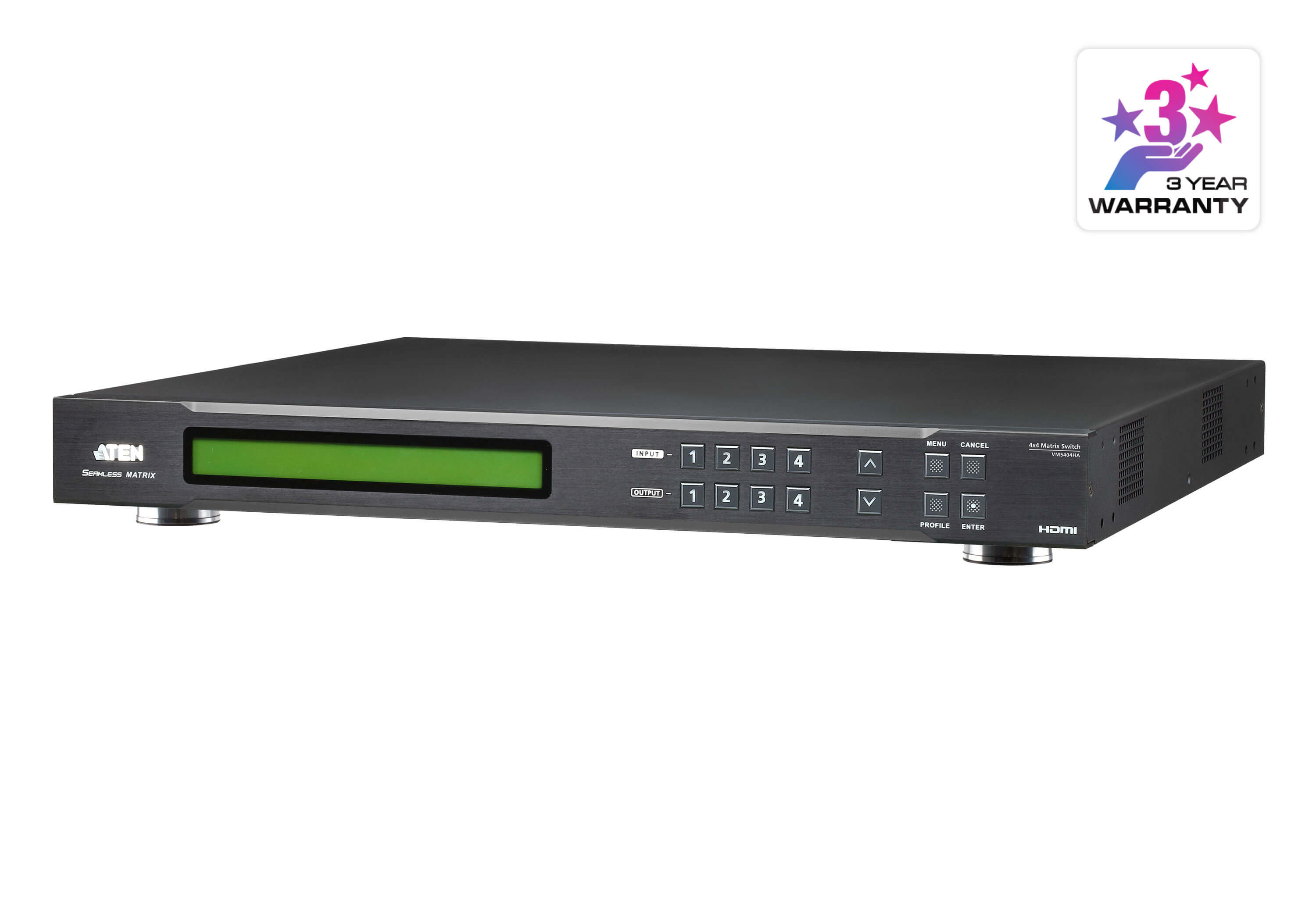 Aten 4 x 4 HDMI Matrix Switch with Scaler
