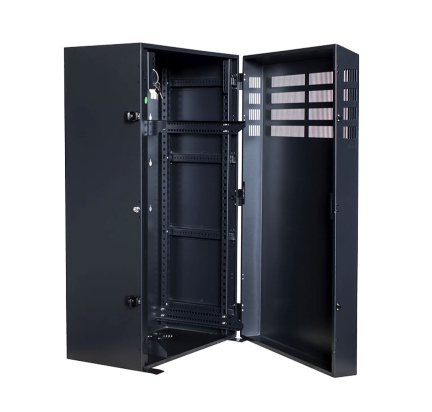PowerShield Vertical Wall Mount Rack with 8U vertical