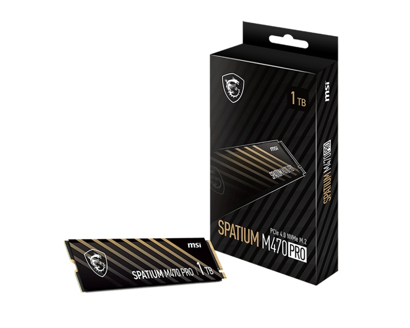 MSI SPATIUM M470 PRO PCIe 4.0 NVMe M.2 1TB
