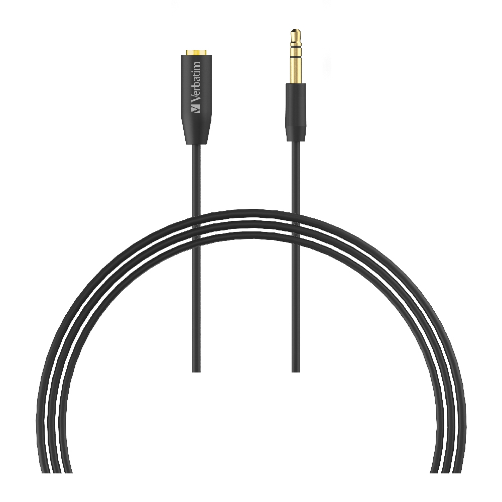 Verbatim 3.5mm 3 Meters - Premium Aux Audio Extension Cable