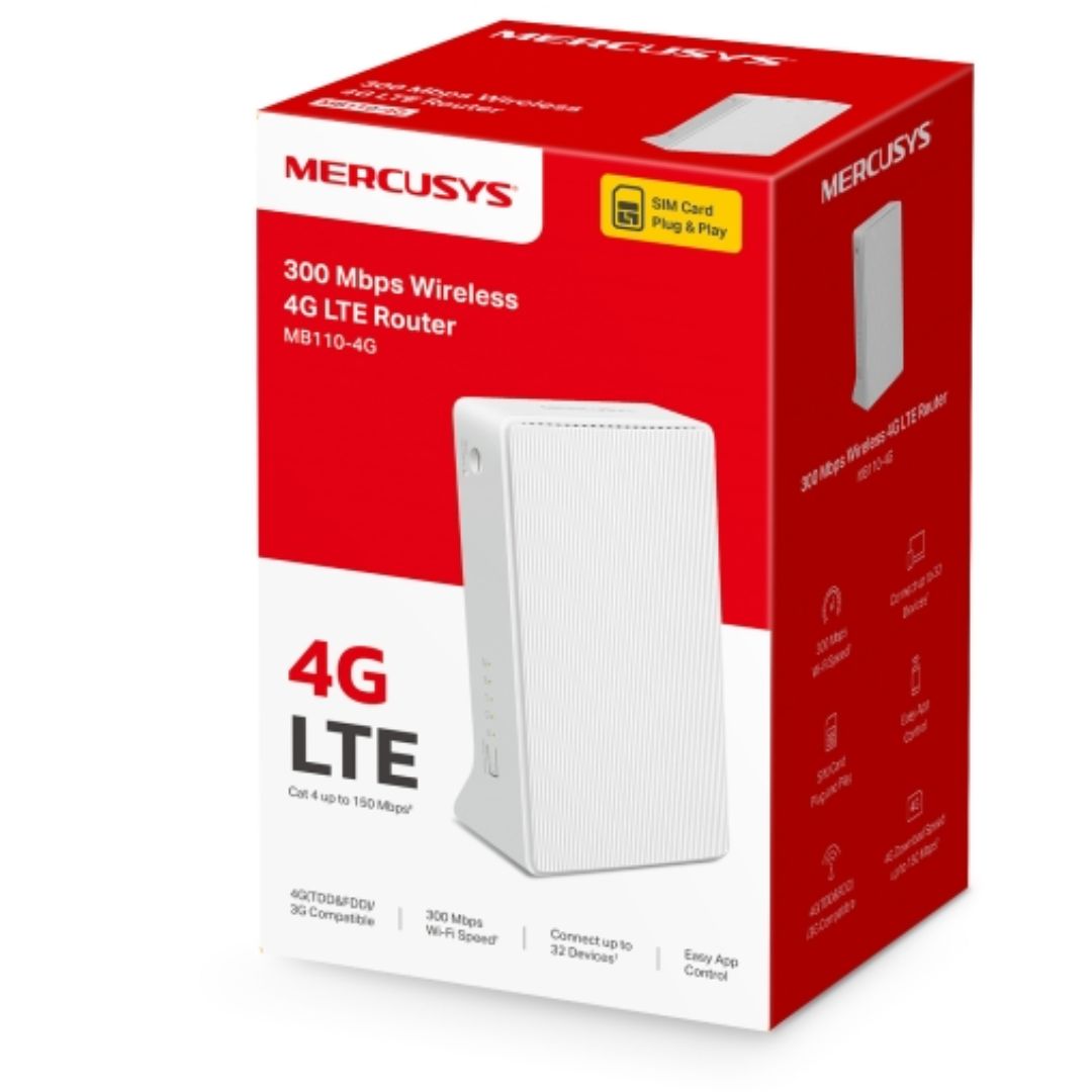 Mercusys N300 N 4G LTE Router