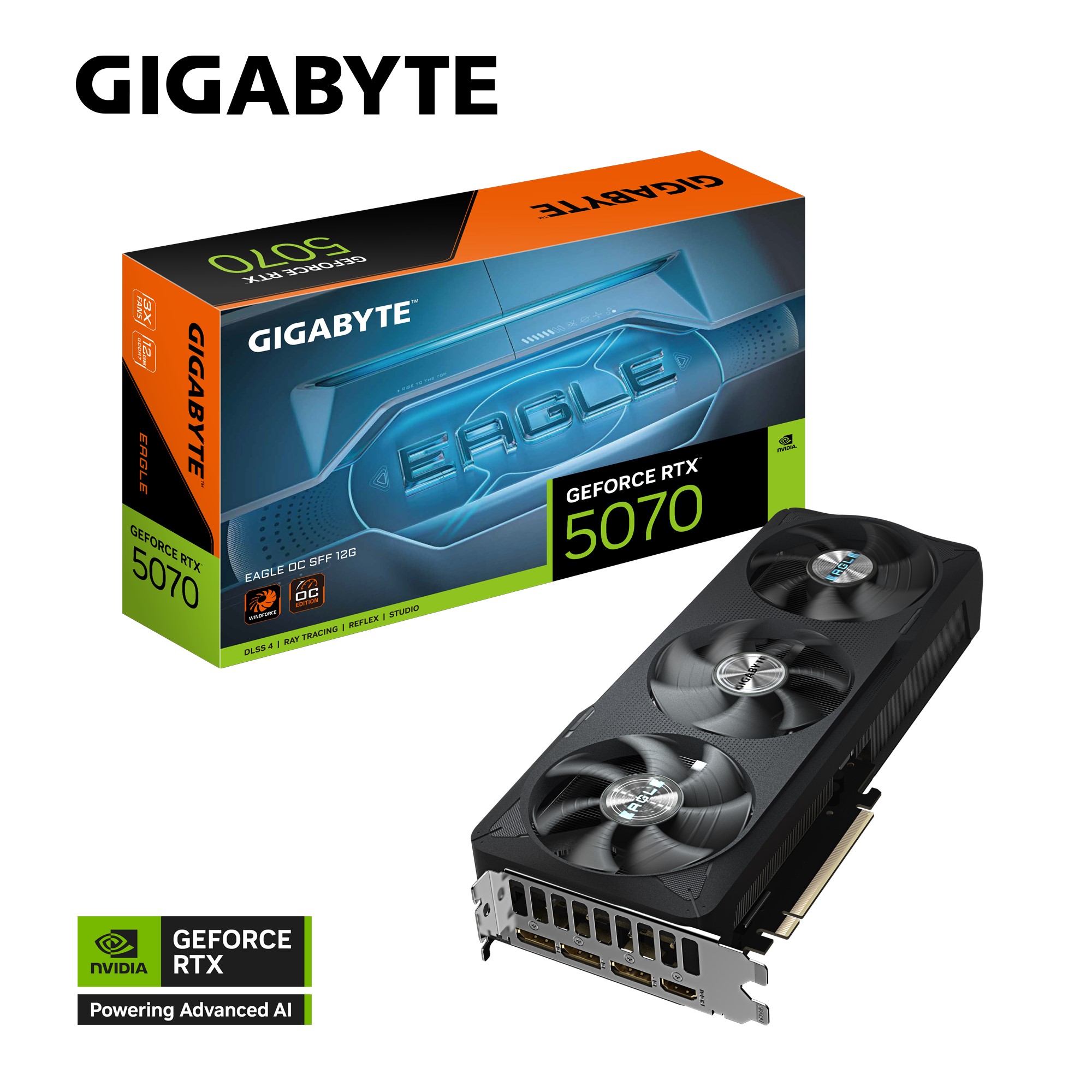 Gigabyte GeForce RTX™ 5070 EAGLE OC SFF 12G