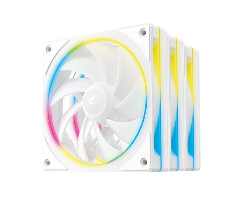 DeepCool FL12 SE WH 3 Pack 120mm Performance ARGB Fans
