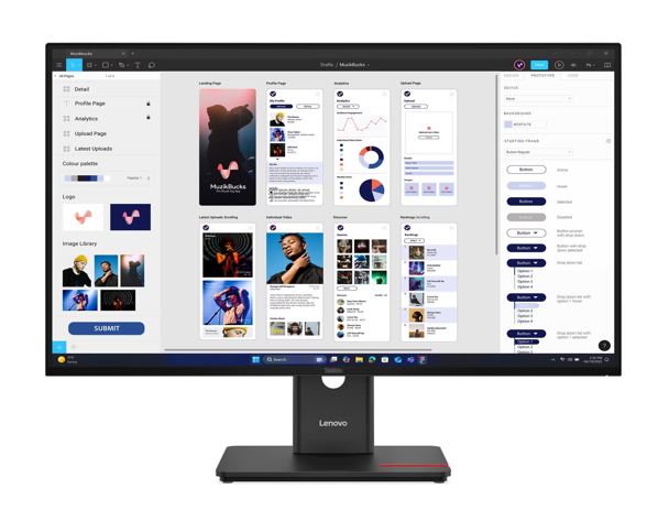 LENOVO ThinkVision T32UD-40 31.5"/32" 60Hz UHD IPS Monitor