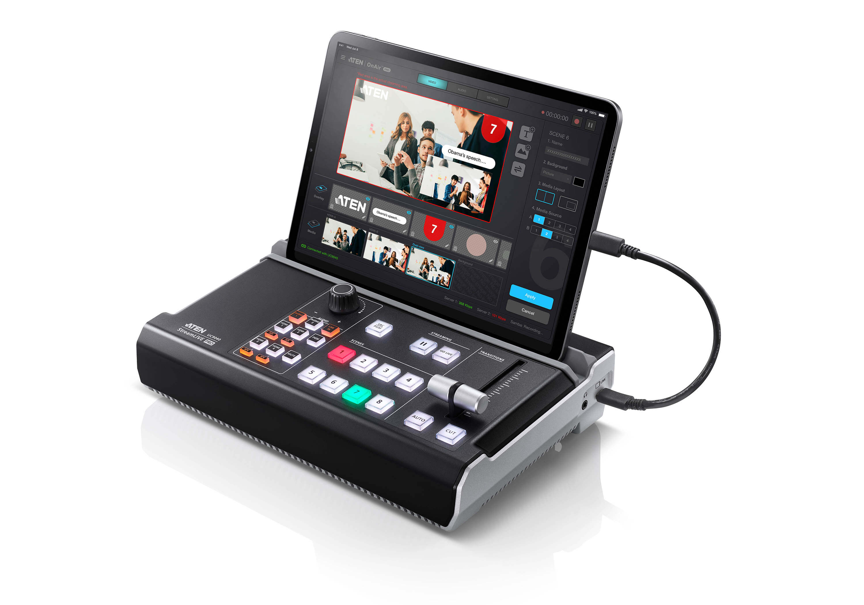 Aten UC9040 StreamLIVE™ PRO All-in-one Multi-channel AV