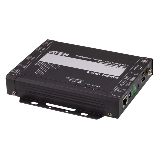 Aten VE3912T 4K DisplayPort / HDMI / VGA Switch with HDBaseT