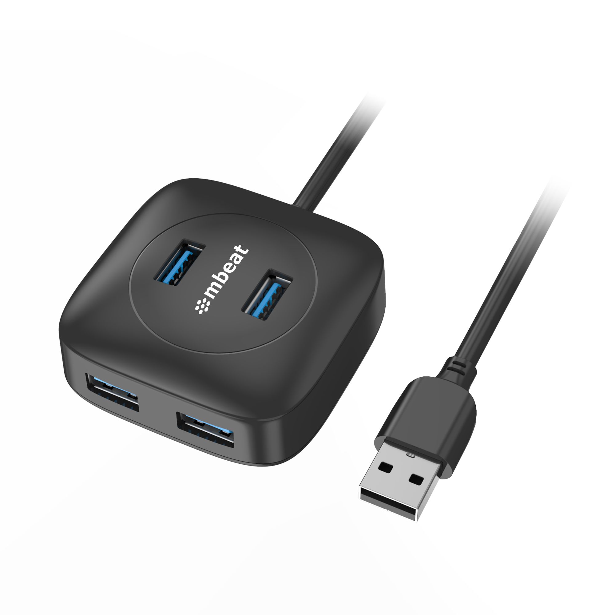 mbeat® 4-Port USB 3.0 Hub - High Speed Data Transfer speed