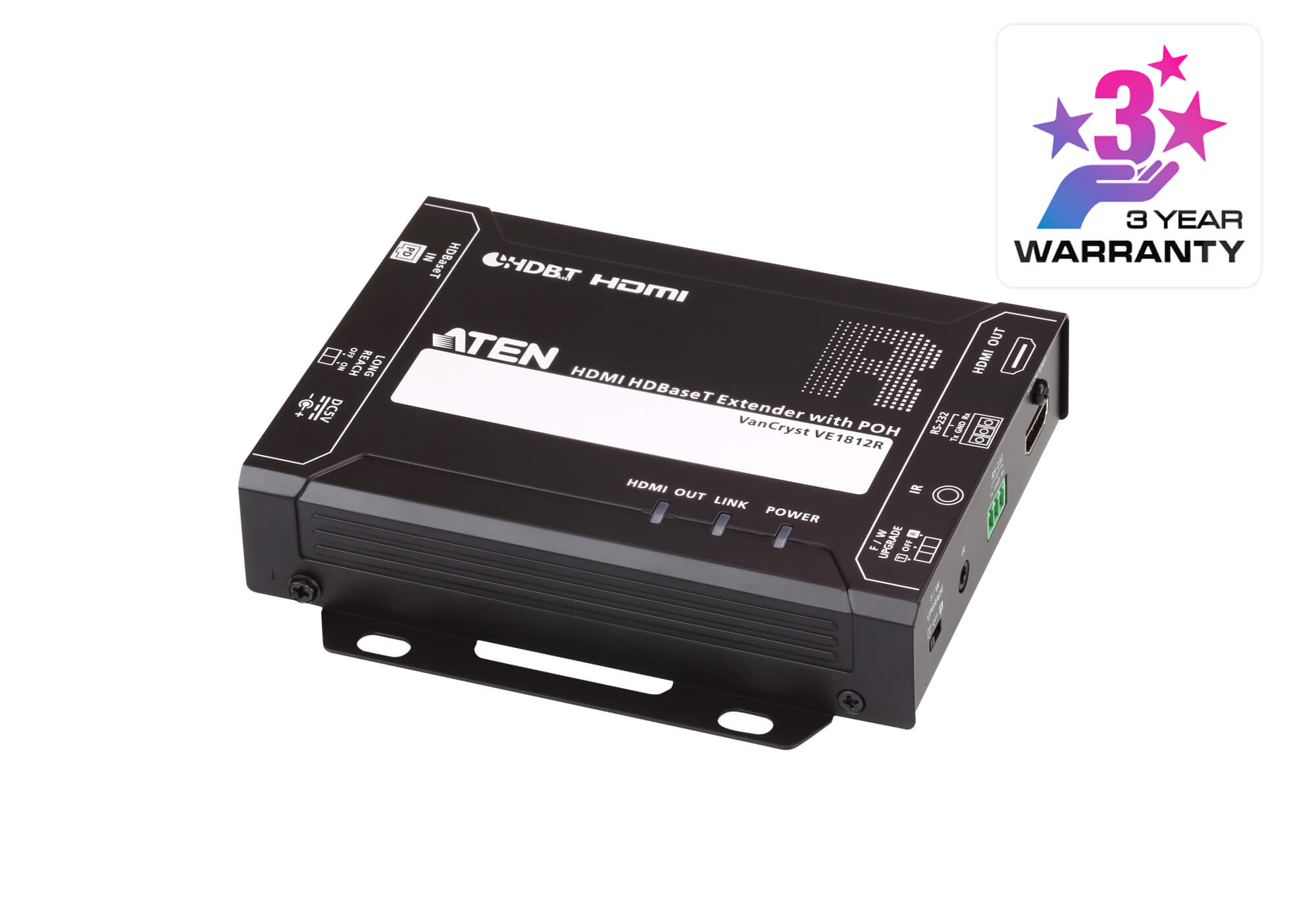 Aten HDMI HDBaseT Receiver with POH
