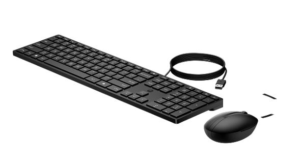 HP 320MK USB Wired Desktop Keyboard Mouse Combo
