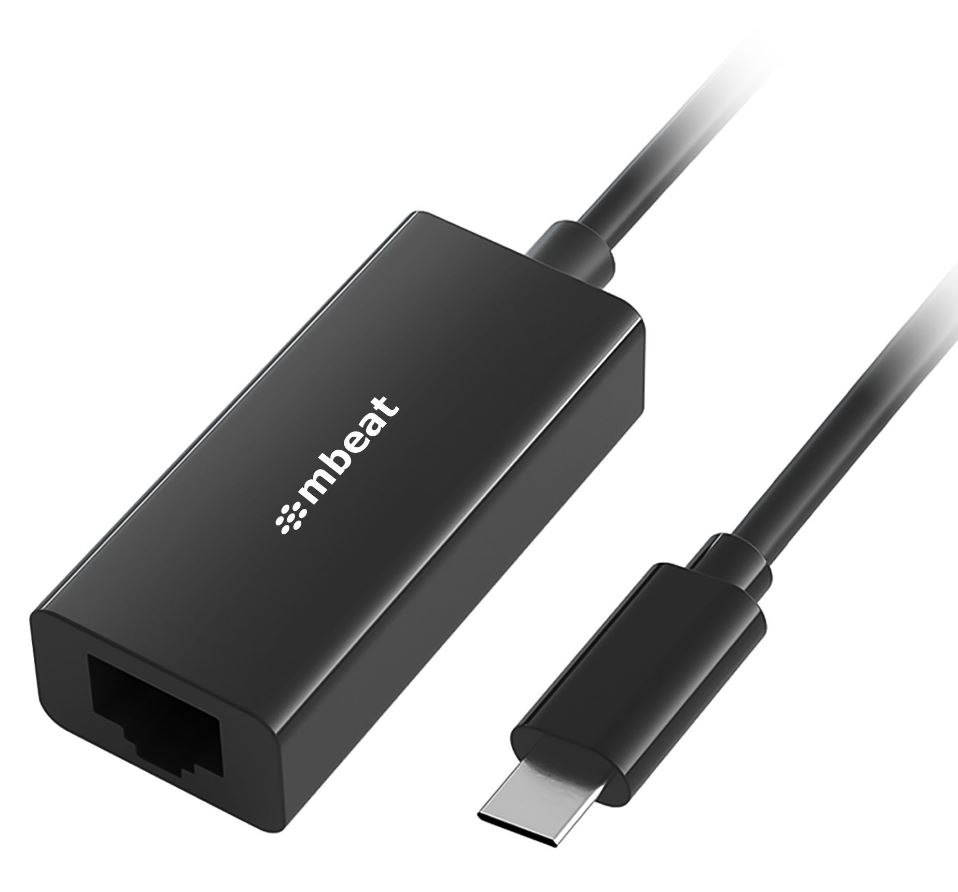 mbeat® USB-C Gigabit Ethernet Adapter
