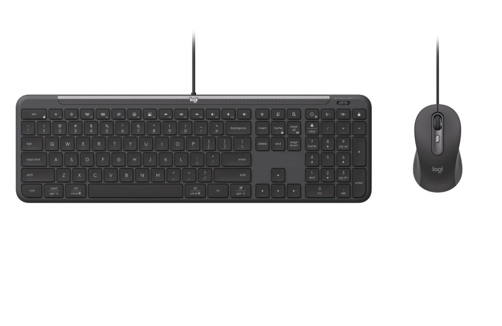 Logitech MK620 Slim Wired Combo MK620 for Business