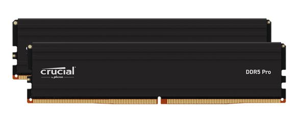 Crucial Pro 96GB (2x48GB) DDR5 UDIMM 5600MHz CL46 46-45-45