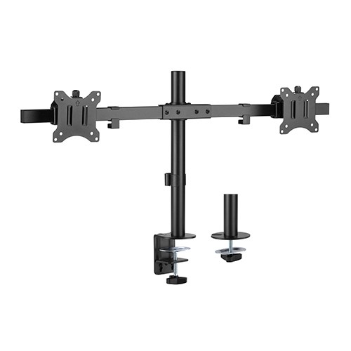 Brateck Pole Mount Dual-Screen Monitor Mount Fit Most