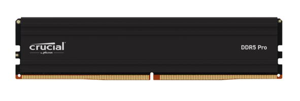 Crucial Pro 16GB (1x16GB) DDR5 UDIMM 6000MHz CL48 Black Heat
