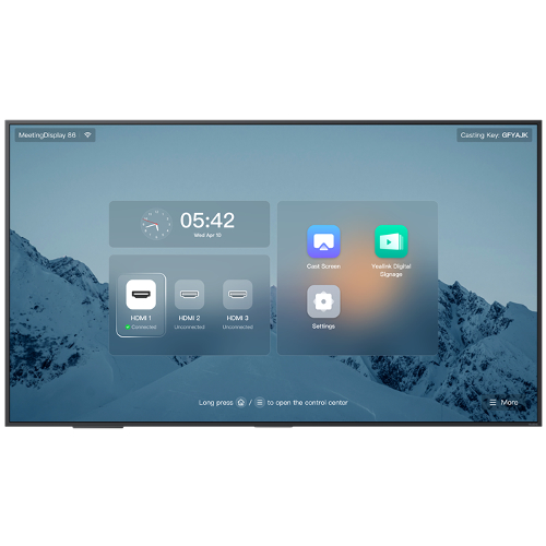 Yealink MeetingDisplay 86" 4K UHD