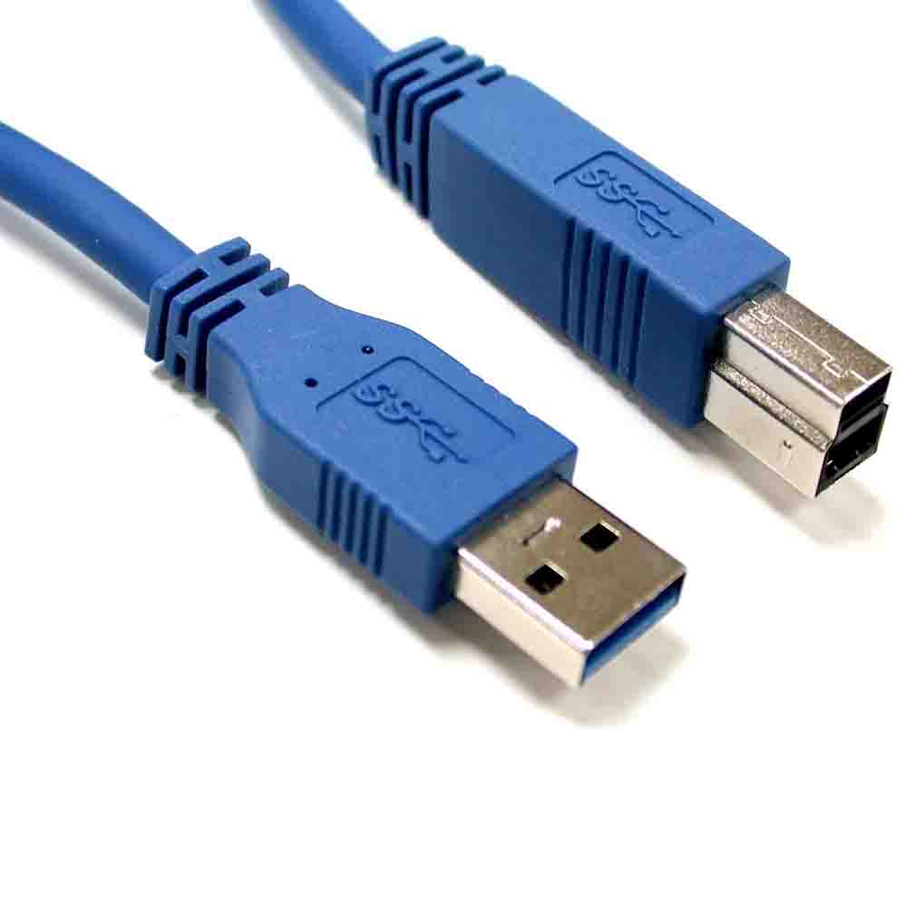 8Ware USB 3.0 Printer Cable 1m Type A to Type B Male to Male