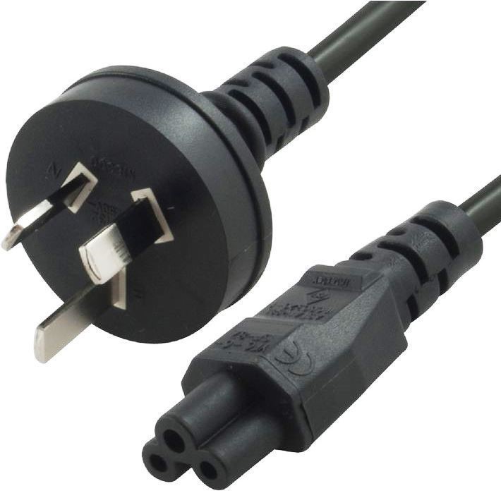8ware 1m AU Power Lead Cord Cable 3-Pin AU to ICE 320-C5