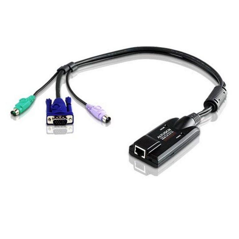 Aten KVM Cable Adapter with RJ45 to VGA & PS/2 for KH