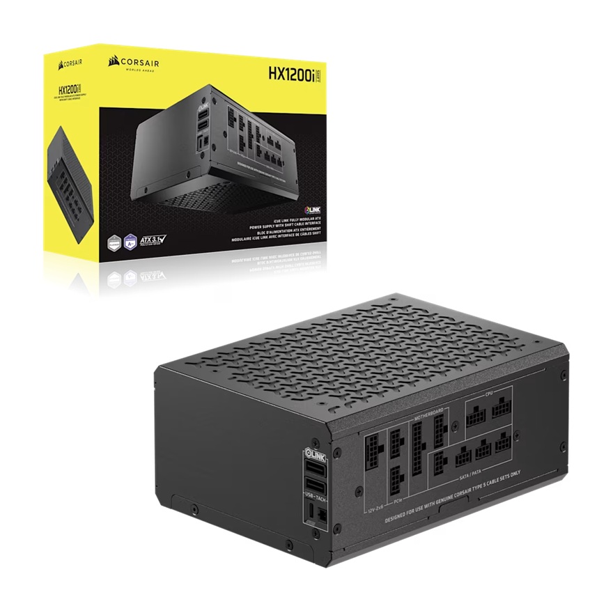 Corsair HX1200i SHIFT Fully Modular Platinum ATX Power