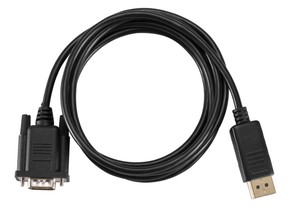 8ware Speed DisplayPort to VGA/D-Sub Cable 1.8m Male to Male