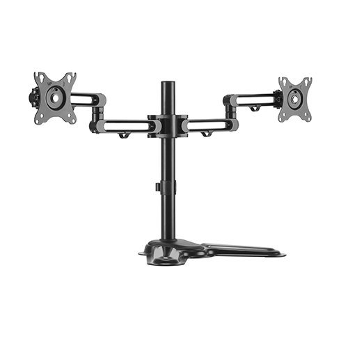 Brateck Dual Free Standing Monitor Premium Articulating