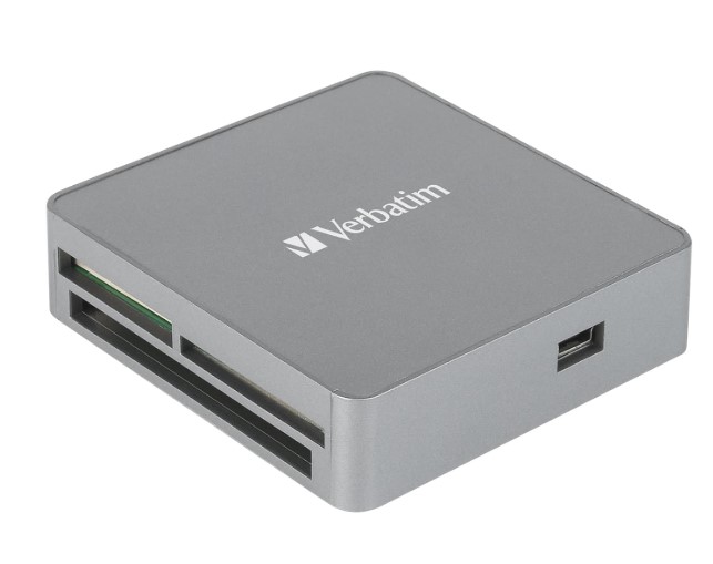 Verbatim USB 2.0 All- in-1 Card Reader / Hub including SD