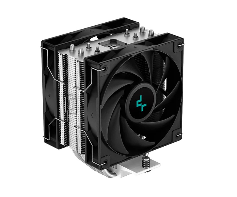 DeepCool AG400 PLUS Single Tower CPU Cooler Dual Fans
