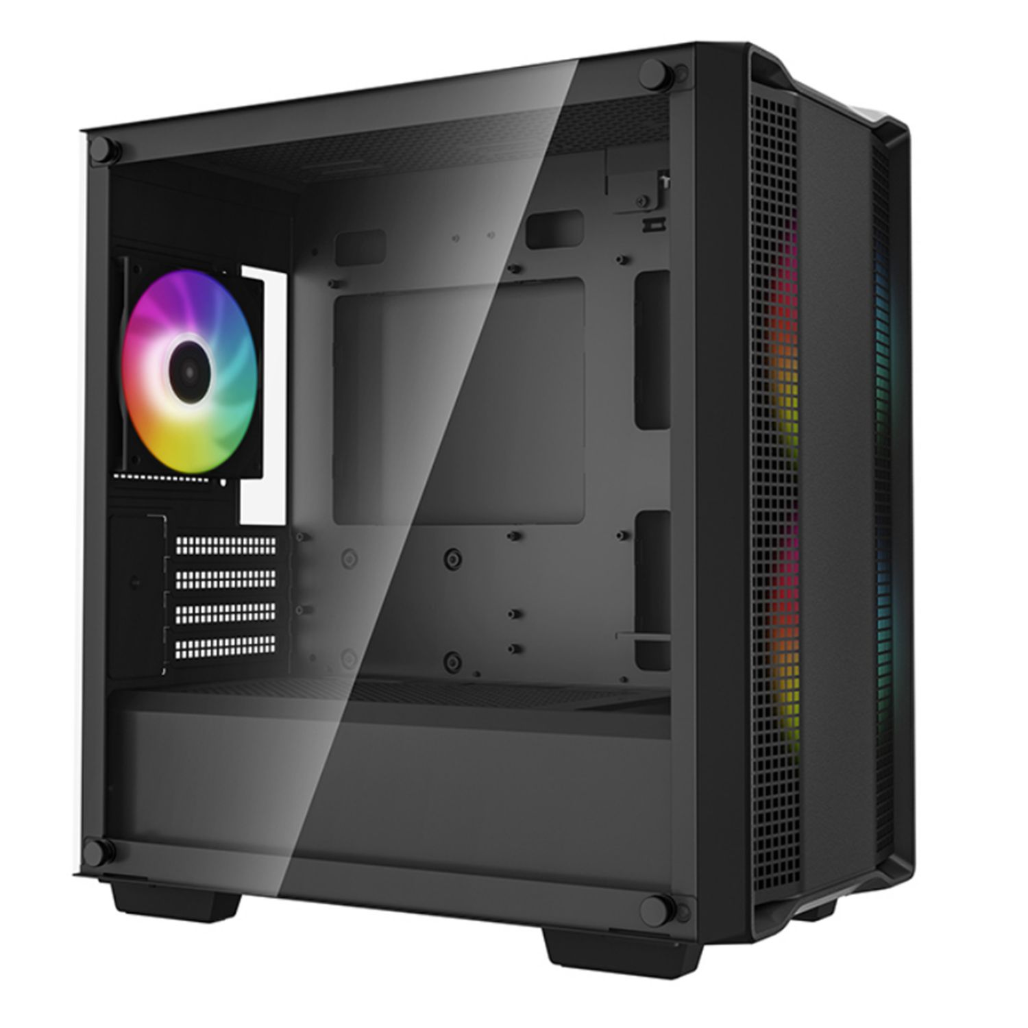 DeepCool CC360 ARGB Micro-ATX Case 3x120mm Pre-Installed