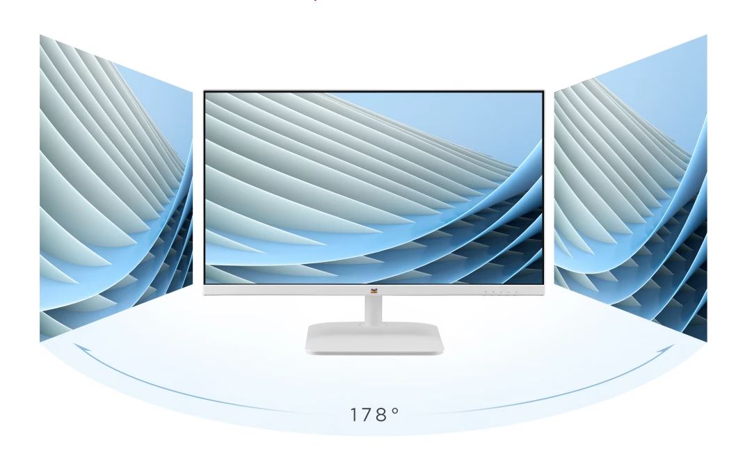 ViewSonic 24' White Office Ultra Thin FHD IPS