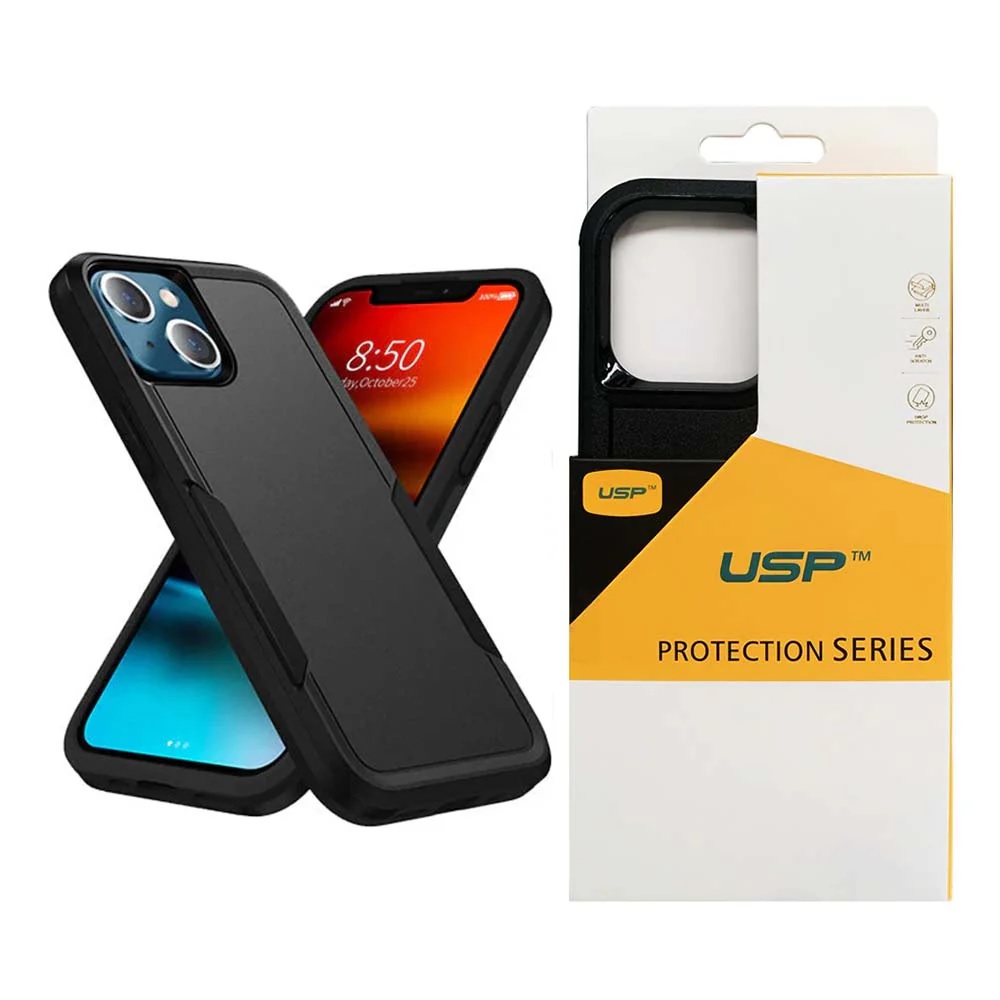USP Rugged Apple iPhone 16 Plus (6.7') Armor Case Black