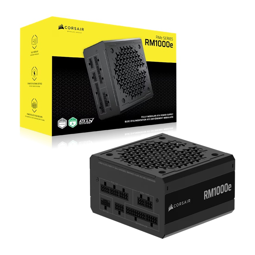 Corsair RMe Series RM1000e Fully Modular Low-Noise ATX Power