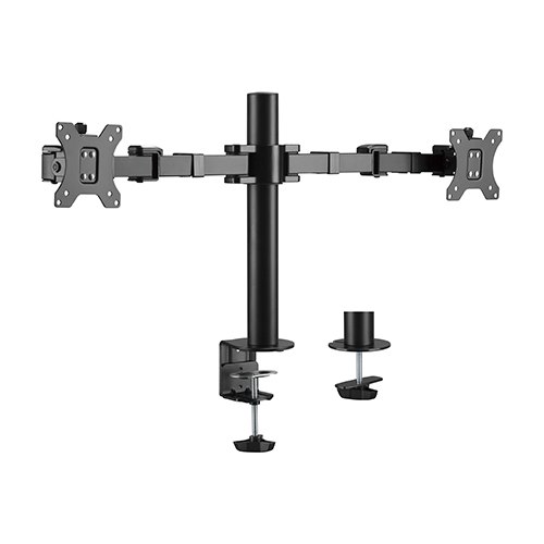 Brateck Dual Monitors Affordable Steel Articulating Monitor