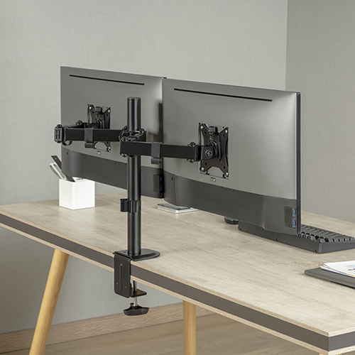 Brateck Dual-Monitor Steel Articulating Monitor Mount Fit
