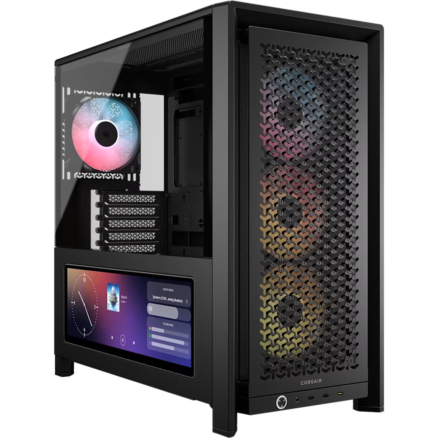 Corsair FRAME 4000D LCD RS ARGB Premium Mid-Tower PC Case