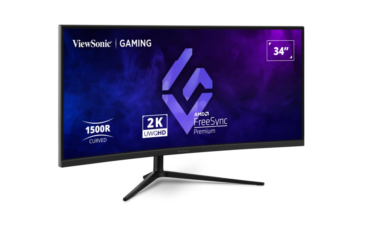 ViewSonic 34” Curved 3440x1440