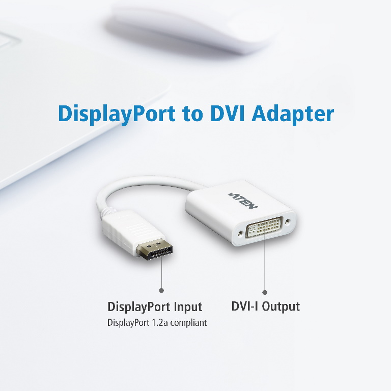 Aten DisplayPort to DVI Adapter