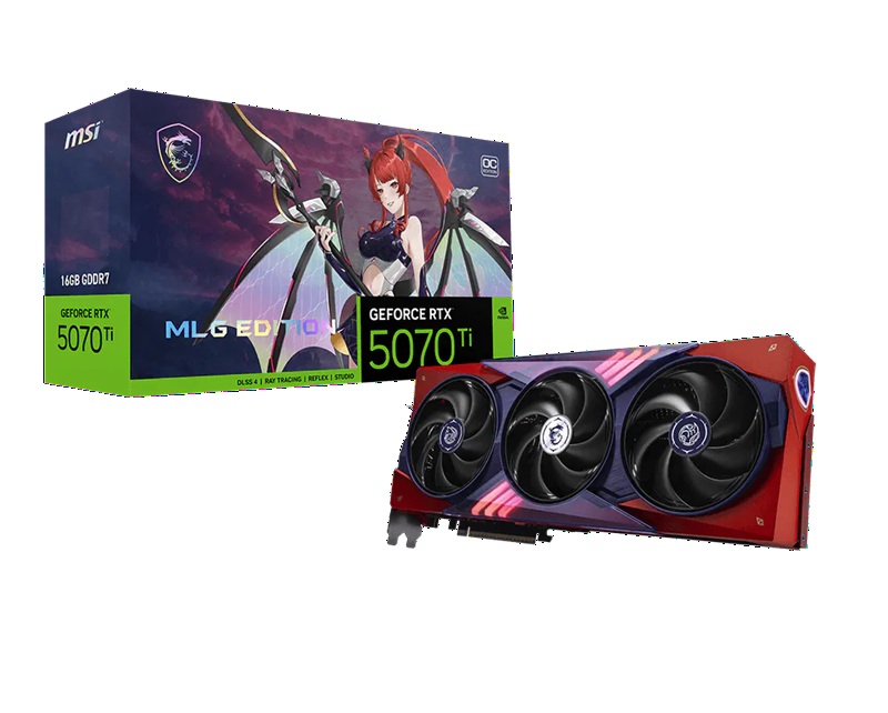 MSI GeForce RTX 5070 Ti 16G MLG EDITION OC