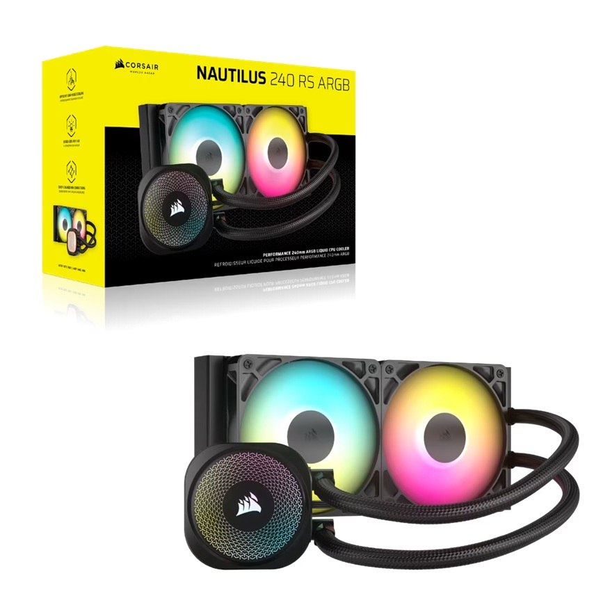 Corsair NAUTILUS 240 RS ARGB Liquid CPU Cooler