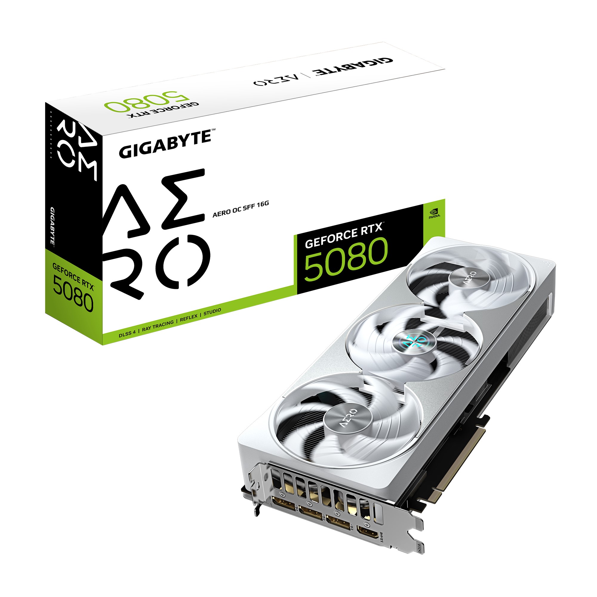 Gigabyte GeForce RTX™ 5080 AERO OC SFF 16G
