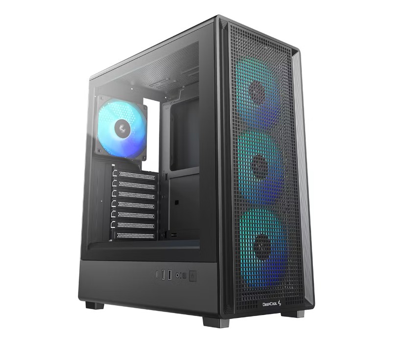 DeepCool CC550 4F High Airflow Mid Tower ATX Case