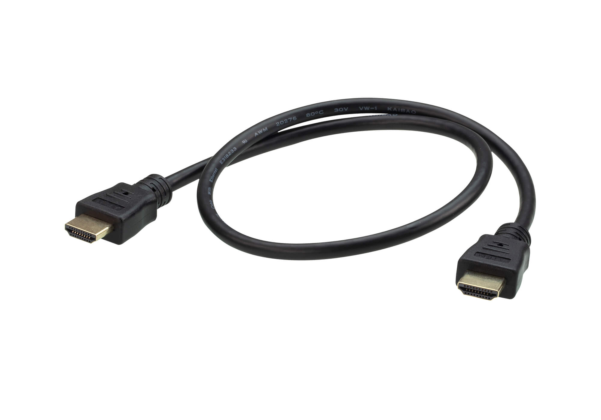 Aten 0.6m 4K HDMI High Speed Ethernet cable